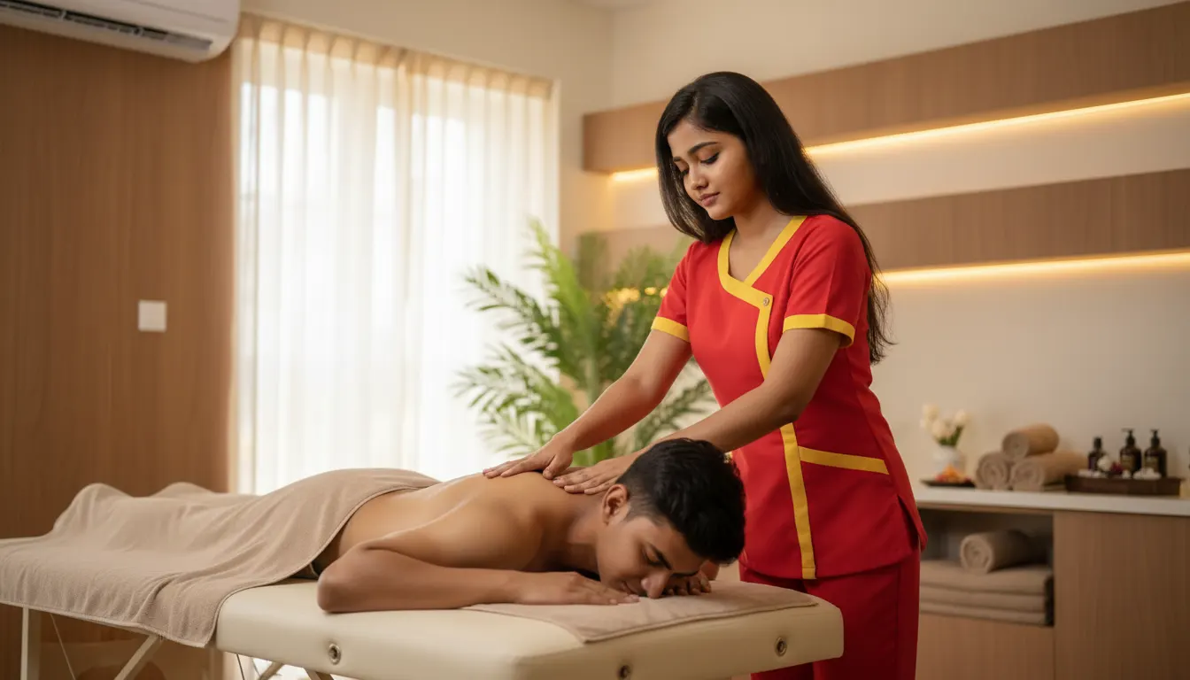 Kerala Massage Banner